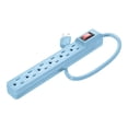 thumbnail image 1 of Barra Multicontacto Steren 6 Salidas Modelo WMS-1111 Azul, 1 of 4