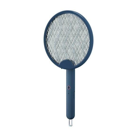 potrochi Electric Fly Swatter Racket, Handheld Bug Zapper Racket Electric Fly Swatter, Rechargeable Mosquito Swatter, 3 in 1 Smart Bug Zapper, Mosquito Bat for Indoor Outdoor Camping