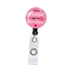 thumbnail image 5 of Porta credencial retráctil de nailon Yuyangstore para mujeres y hombres Rosa, 5 of 8