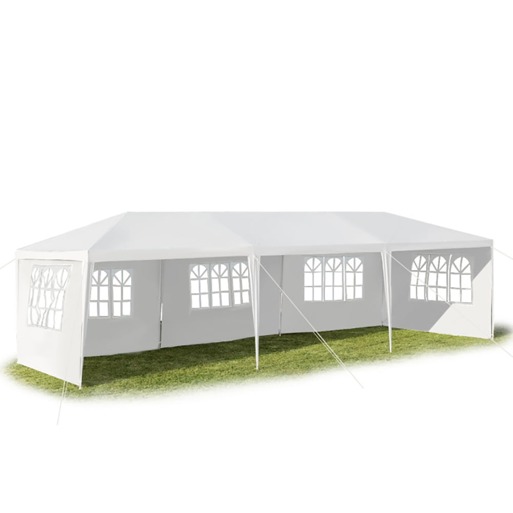 Aimee Lii 10 x 30 Feet Canopy Tent with 5 Removable Sidewalls for Party Wedding BBQ Events Aimee Lii 10 x 30 Feet Canopy Tent with 5 Removable Sidewalls for Party Wedding BBQ Events
