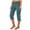 Blue, variant on Cargo Pants for Women Casual Elastic High Waist String Capris Joggers with Pocket Legging Workout Hiking Outdoor Sweatpantss, Beige, XXL