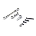 thumbnail image 2 of Vogacara RC Cars 1/28 Servo Arm Metal mejorado varillas de enlace de dirección ensamblado Kit de enlace de repuesto para WLtoys K969 K979 K989 K999 Kits de construcción modelo Plata Vogacara FN010112-04, 2 of 6
