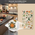 thumbnail image 5 of Yayeee Duplex Wall Plate 1-Gang 4.5"x2.7" Home Receptacle Light Switch Decorative Outlet Cover, Leaves Pattern, 5 of 7