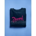 thumbnail image 3 of Dis Feelings Quote Sweatshirt Women -Image by Shutterstock, Female 4X-Large, 3 of 4