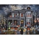 thumbnail image 1 of Cuadros Decorativos Taladro redondo completo Pintura de diamantes Casa de Halloween Imágenes Handiwork Art DIY Kit JShteea  Nuevos Originales, 1 of 9