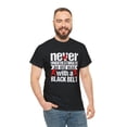 thumbnail image 5 of Never Underestimate An Old Man With A Black Belt Shirt, Karate Tee -ID: 663, 5 of 7