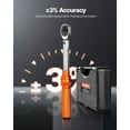 thumbnail image 4 of Click Torque Wrench Set, 1/4-Inch Drive, 20-240 lbf.in/2.26-27.1 N.m, 72-Tooth Reversible Ratchet Head, Orange, Precision Instrument for Bicycles, Motorcycles, Cars, 4 of 11