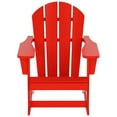 thumbnail image 4 of Polytrends  Laguna Hdpe All Weather Outdoor Patio Rocking Chair Red, 4 of 5