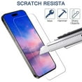 thumbnail image 2 of 4 Pcs Verre Trempé pour iPhone XR Protecteur d'Écran Film en Verre, 2 of 2