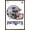 Mahogany Framed Version, variant on NFL New England Patriots - Drip Helmet 20 Wall Poster, 14.725" x 22.375", Framed