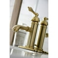 thumbnail image 4 of Kingston Brass KS7417ACL American Classic Single-Handle Bathroom Faucet, Brushed Brass, 4 of 5