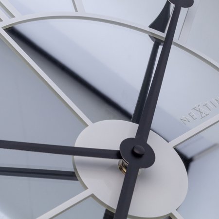 NEXTIME WALL CLOCK CLEOPATRA - MIRROR/WHITE