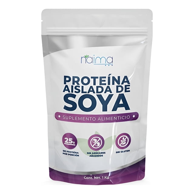 1 Kg Proteína Aislada De Soya 90 % Sin Sabor