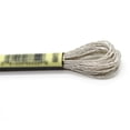 thumbnail image 2 of Bearachild Hilo de cableado de punto de cruz, fibra de poliéster hecha a mano, no es fácil de desvanecer, línea de bordado, cadena de lingotes, Artesanía Blanco plateadoE168 Bearachild HA059818-05, 2 of 6