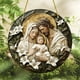 thumbnail image 1 of Mary And Baby Ceramic Ornament Christmas Ornament Christmas Decoration For Decoration For Christmas Tree, 1 of 7