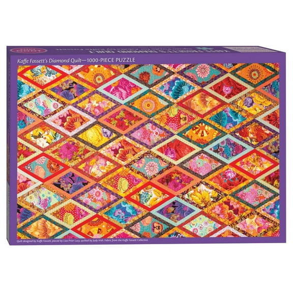 Kaffe Fassetts Diamond Quilt Jigsaw Puzzle