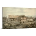 thumbnail image 1 of ARTCANVAS The Colosseum 1781 Canvas Art Print by Francis Towne - Size: 26" x 18" (0.75" Deep), 1 of 9