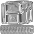 thumbnail image 1 of Shisuyan Minature Plates Round Edges Silver 12pcs, 1 of 9