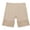 Khaki, variant on Women's Lace Trim Slip Shorts with Anti Chafing Design and High Waisted Tummy Control Featuring Seamless Stretch Fabric Khaki S