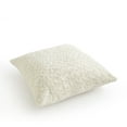 thumbnail image 5 of Mainstays 22" x 22" Rosette Faux Fur Decorative Pillow for Adults, Vanilla Dream, 5 of 5