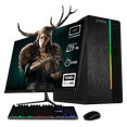 thumbnail image 1 of Xtreme PC Gaming Computadora Intel Core I3 10105 16GB SSD 500GB Monitor 23.8 75Hz WIFI Ultron Black, 1 of 6