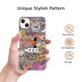 thumbnail image 2 of Hippie Indie Case Compatible with iPhone 13,Unique Art Design TPU Bumper Cover Case, 2 of 6