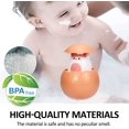 thumbnail image 4 of Juguete de baño, lindo reloj para niños, bañera para perros, juguete para piscina, juguetes de baño para bebés de cuerda para niños pequeños de 1 a 4 años, juego de juguetes para baño de agua para ni JAMW Sencillez, 4 of 5