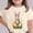 Beige, variant on Girls Easter Bunny T-Shirt Pink, Cute Bunny and Eggs Graphic Tee, Soft Stretch Short Sleeve Top for Kids to Kids 2-12 Years,Size 10-11T