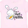 thumbnail image 4 of Inktastic My 1st Easter with Cute Bunny and Carrot Boys or Girls Toddler T-Shirt, 4 of 5
