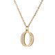 thumbnail image 1 of Características del collar de estilo europeo y estadounidense de la joyería de letras de moda prominente tridimensional collar de pareja universal para hombres y mujeres, 1 of 6