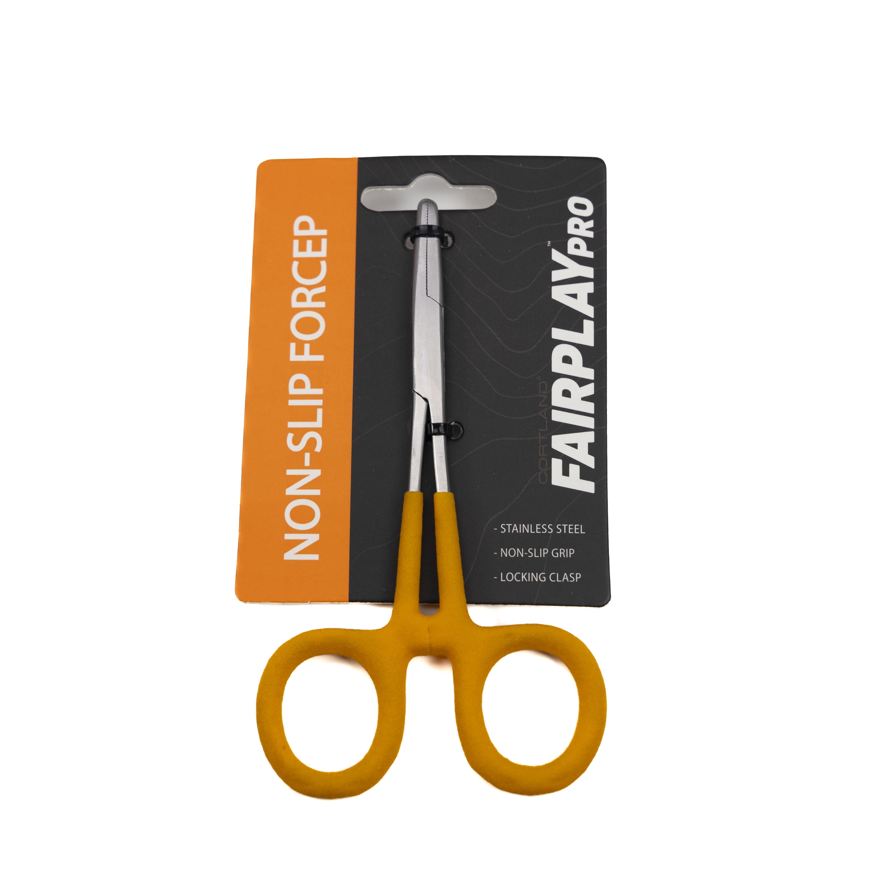 Cortland Fairplay Pro Non Slip Forcep, Steel, Fly Fishing Tool