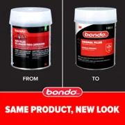 3M 261 Bondo Lightweight Automotive Body Filler, 0.5 kg