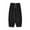 CL8 Black, variant on Men Trousers Solid Color Mid Waist Elastic Plus Size Pocket Drawstring Straight Summer Handsome Trend Outdoor Daily Wear Men's Pants Size Xl Navy