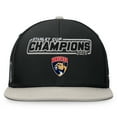 thumbnail image 2 of Men's Fanatics Black Florida Panthers 2025 Stanley Cup Champions Snapback Hat, 2 of 4