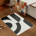thumbnail image 2 of COM1950s Tapis de Sol Super Absorbant, Entrée en Silicone Oxygène Tapis Antidérapants Épaissis Séchage Rapide Tapis de Salle de Bain Tapis de Porte de Salle de Bain, 2 of 6