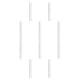 thumbnail image 1 of Monstrate Plastic Ruler Transparent Learning Prop Measuring Tool Stationery School Professional Business Supplies Straight Rulers 30 CENTIMETROS 10piezas, 1 of 5