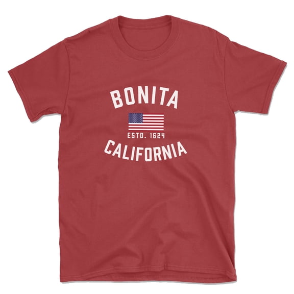Bonita California Patriot Men's Cotton T-Shirt