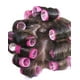 thumbnail image 4 of Rulos para el cabello, paquete de 12 rulos de peluquería con agarre automático, peinado rizado casero, los colores pueden variar, mediano, 4 of 5