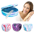 thumbnail image 1 of Retainer Case with Vent Holes and Labels, Orthodontic Dental Holder Box Container for Clear Aligners, Denture and Mouthguard, Slim Cute Design for Kid and Adult, 1 of 9