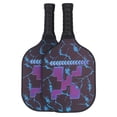 thumbnail image 1 of Paddles, Protective Edge Guard  Rackets with Bag for Indoor X Pattern,Graffiti, 1 of 7