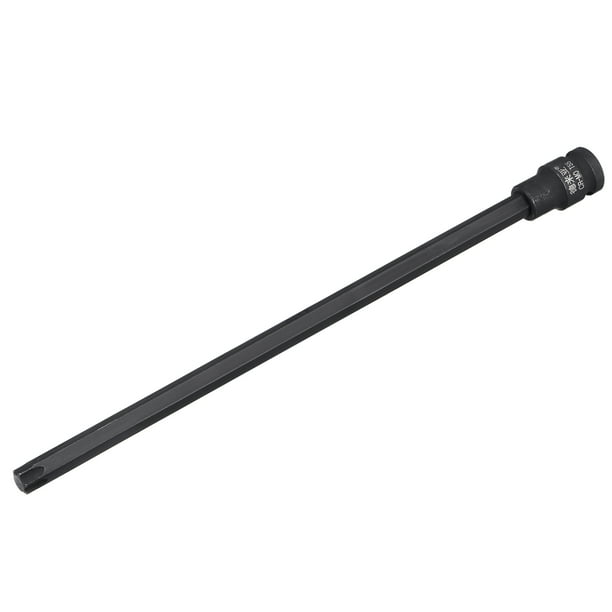 Uxcell 1/2" Drive x T55 12" Longitud Puntas de Acero S2, Sockets Cr-Mo, Socket de Punta Torx