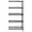 Black, variant on Wire 5 Shelf ADD-ON KIT Black 63in