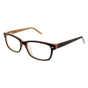 OCEAN PACIFIC Eyeglasses ULUA BEACH Eggplant Laminate 53MM
