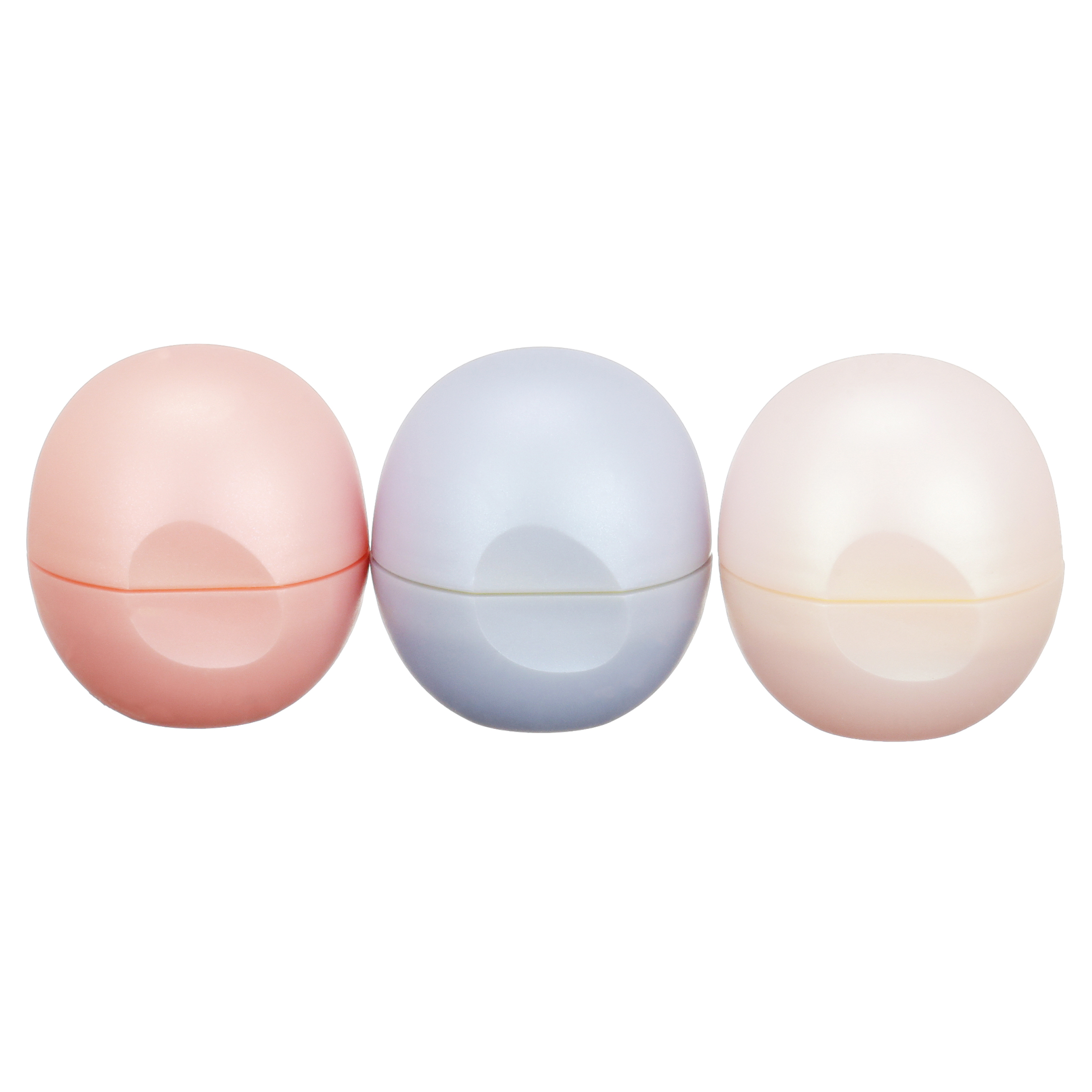($7.99 Value) eos Holiday Lip Balm Sphere , Cotton Candy Snow, Caramel Brulée Sleigh and Champagne Pop , Moisuturzing Shea Butter for Chapped Lips , 3 Count - image 4 of 9