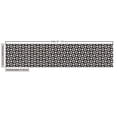 thumbnail image 3 of Abstract Fabric by the Yard, Geometrical Retro Illustration of Irregular Connected Squares, Decorative Upholstery Fabric for Chairs & Home Accents, Charcoal Grey Eggshell by Ambesonne, 3 of 5