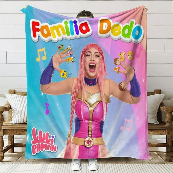 Luli Pampin Throw Blanket Gifts for Fans Lover Girls Boys Women Present Hoodie Him Bed 60"x80"