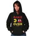 thumbnail image 3 of PACMAN Game Over Blinky Ghost Hoodie Sweatshirt Women Men Brisco Brands S, 3 of 6