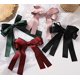 thumbnail image 1 of 4 piezas de lazo hecho a mano, lazo grande para el pelo, lazo largo con borlas de brocado, horquilla de red, lazo de primavera para mujer, accesorios para el cabello, negro, rojo, rosa, verde, 4,25 pu Namotu CZMR-ZC266, 1 of 7