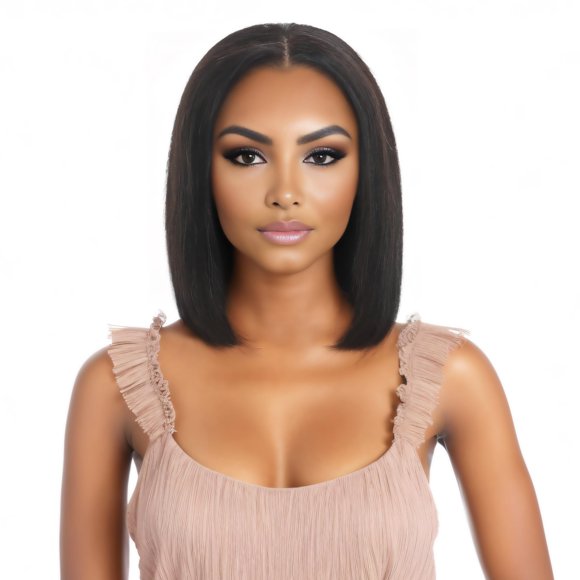 LOHXINHAIR Bob Pelucas 10 pulgadas Cabello humano real HD Frente 13?4 Peluca de encaje para mujeres profesionales diversos estilos