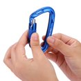 thumbnail image 3 of Safety Lock, Carabiner, Portable Climbing Carabiner for Outdoor Climbing Rescue, 3 of 7